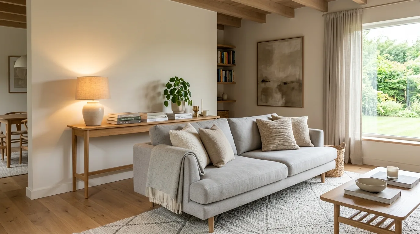 14 Clever Sofa Table Ideas for Behind the Couch Styling